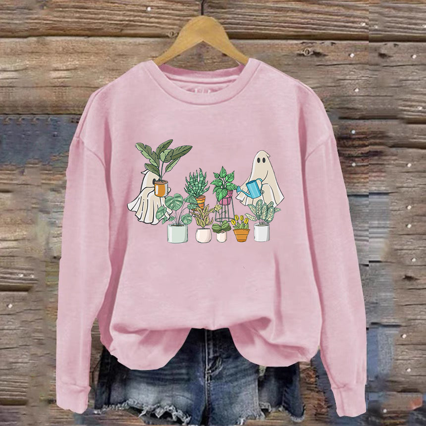 Ghost Plant Lady Sweatshirt