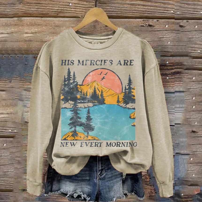 His Mercies Are New Every Morning Sweatshirt