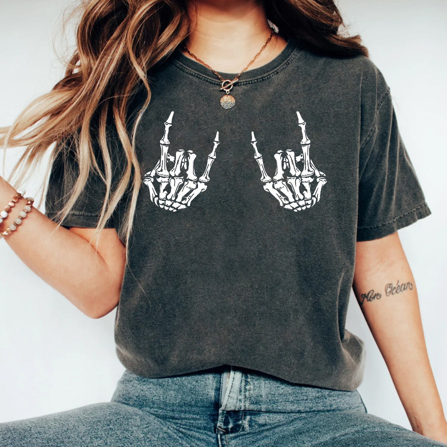 Skeleton Metal Fingers Shirt