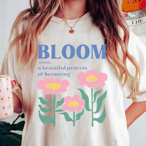 Inspirational Boho Flower Bloom T-Shirt