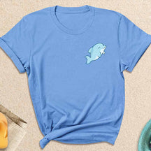 Pocket The Cute Dolphin Of  Animal Lover Gift T-Shirt