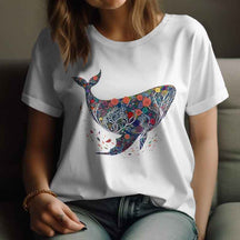 Watercolor Whale T-Shirt