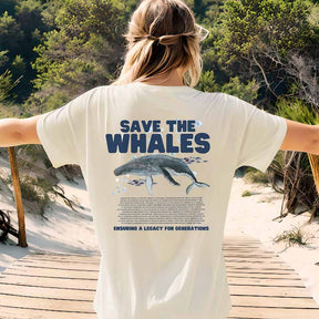 Save the Whales T-Shirt