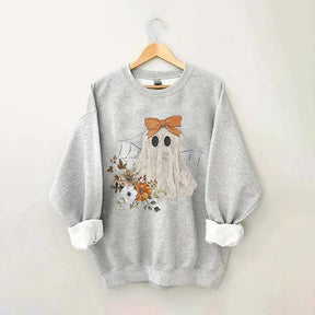 Halloween Lace Ghost Sweatshirt