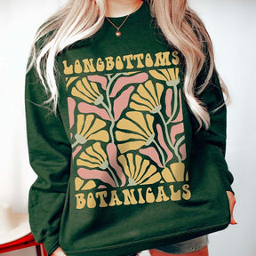 Boho Floral Longbottoms Botanicals Sweatshirt