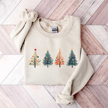 Green Tree Christmas Holiday Sweatshirt