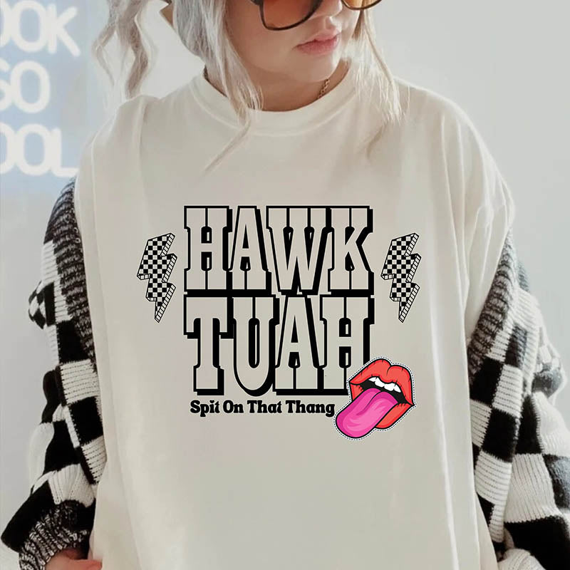 Hawk Tuah Dark Humor T-Shirt