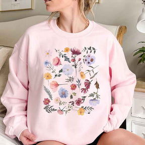 Floral Nature Wildflower Lover Sweatshirt