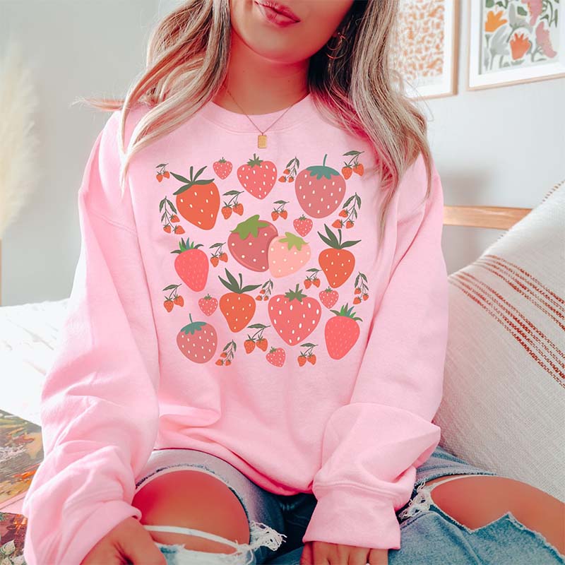 Strawberry Farmers Market Sweatshirt