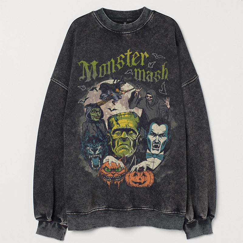 Retro Halloween Comfort Colors Sweatshirt