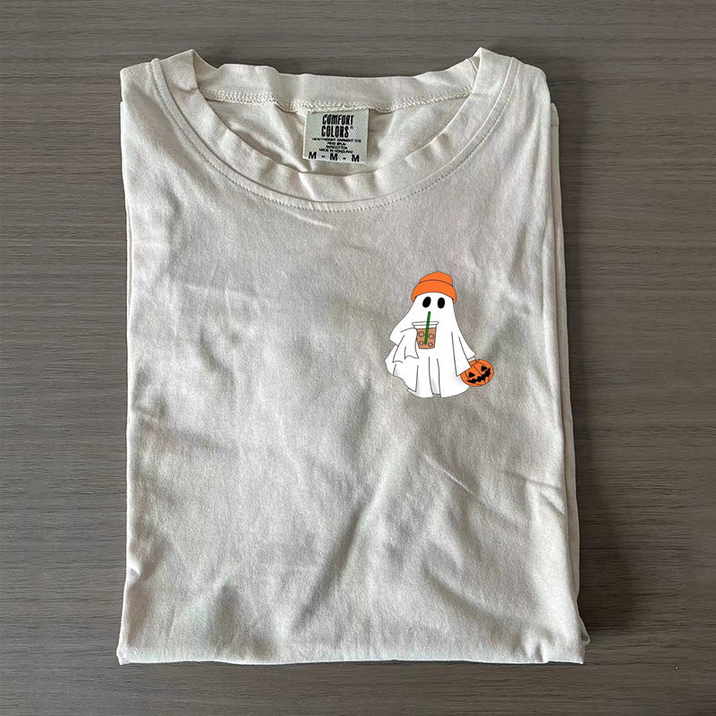 Little Ghost Ice Coffee T-shirt