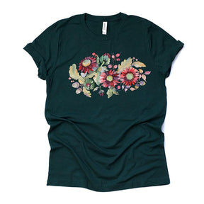 Beautiful Red Sunflowers T-Shirt