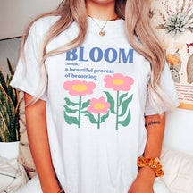 Inspirational Boho Flower Bloom T-Shirt