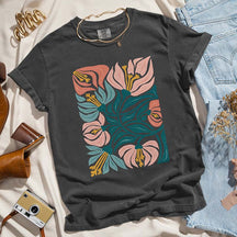 Boho Vintage Aesthetic Floral Matisse T-Shirt