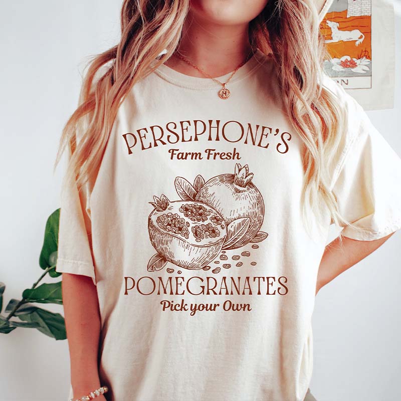 Persephone's Pomegranate Bookish T-Shirt