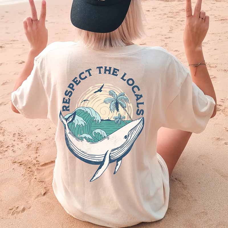 Respect The Locals Ocean T-Shirt