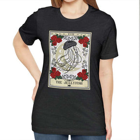 Jellyfish Spirit Ocean Animal Tarot Card T-Shirt