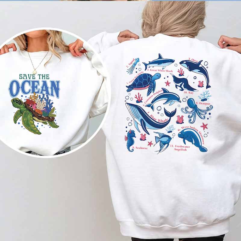 Save The Ocean Sweatshirt