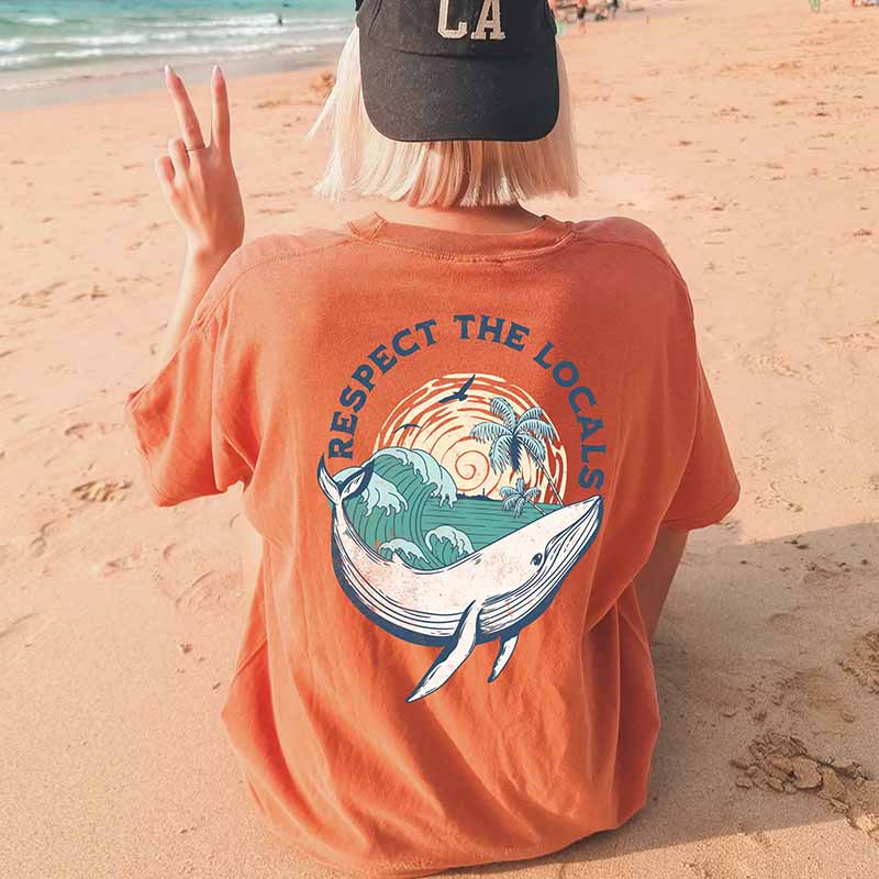 Respect The Locals Ocean T-Shirt