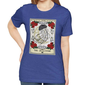 Jellyfish Spirit Ocean Animal Tarot Card T-Shirt