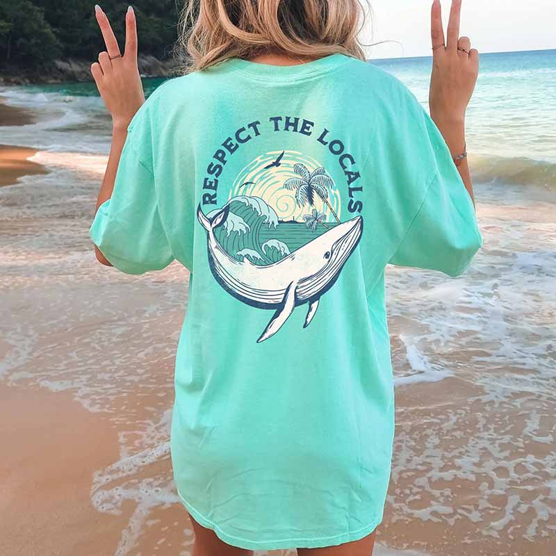 Respect The Locals Ocean T-Shirt