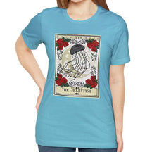 Jellyfish Spirit Ocean Animal Tarot Card T-Shirt