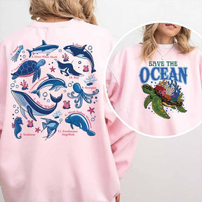 Save The Ocean Sweatshirt