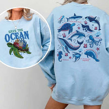 Save The Ocean Sweatshirt