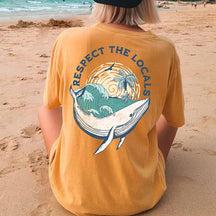 Respect The Locals Ocean T-Shirt