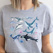 90s Tattoo Sea Animal T- shirt