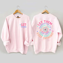 Let Them Women Sunflower Sweatshirt