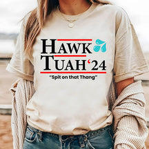 2024 Hawk Tuah Water Drop T-Shirt
