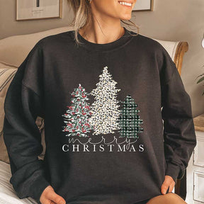 Merry Christmas Tree Sweatshirt