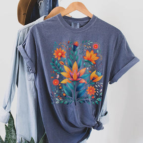 Boho Folk Art  Wildflower T-Shirt