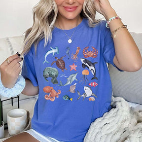 Oceancore Sea Animal  Gift For Marine Biologist T-Shirt