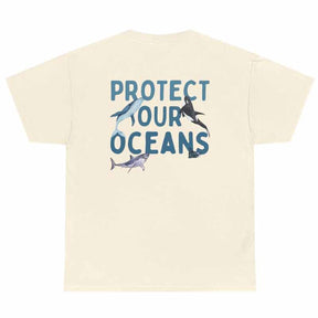 Protect Our Oceans  Of  Save The Sharks T-Shirt