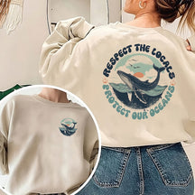 Save The Whales Sweatshirt