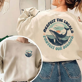 Save The Whales Sweatshirt