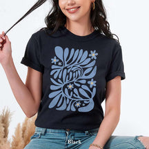 Boho Wildflowers Flower Market Matisse T-Shirt