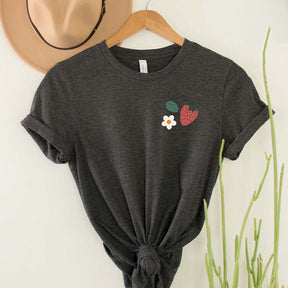 Strawberry Farmers Market Fruit Foodie T-Shirt