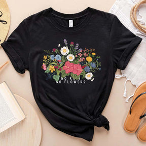 Wild Flowers Floral for Women T-Shirt