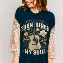 Religous Gift Then Sings My Soul T-Shirt