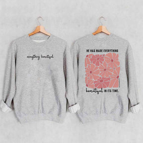 He Has Made Everything Beautiful Religious Sweatshirt