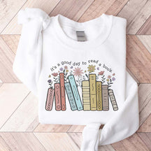 Retro Teacher Book Lover Sweatshirt