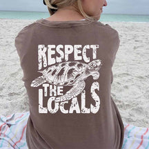 Respect the Locals Ocean Of Comfort  T-Shirt