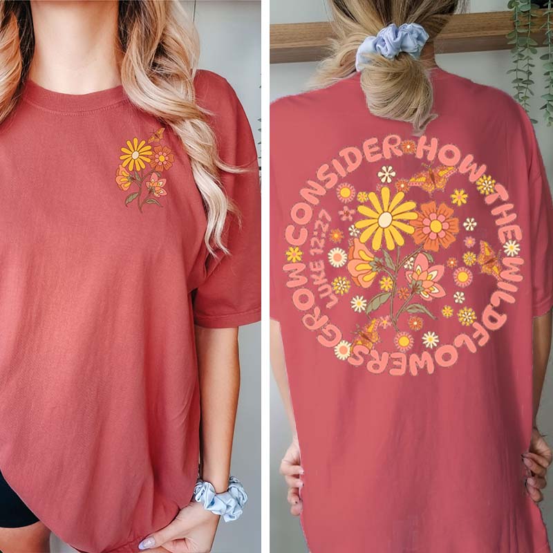 Boho Bible Verse Faith Based Trendy T-Shirt