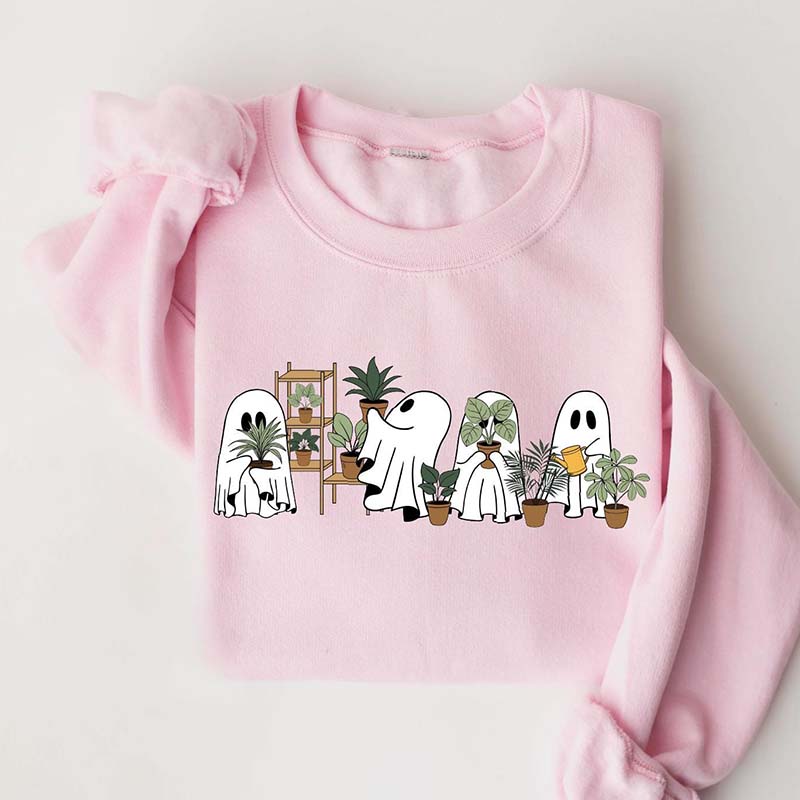 Cute Ghost Plant Sweatshirt