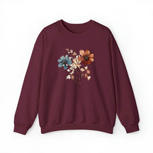 Pastel Botanical Floral Wildflowers Sweatshirt