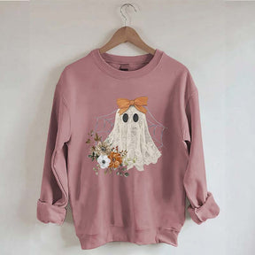 Halloween Lace Ghost Sweatshirt