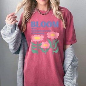 Inspirational Boho Flower Bloom T-Shirt